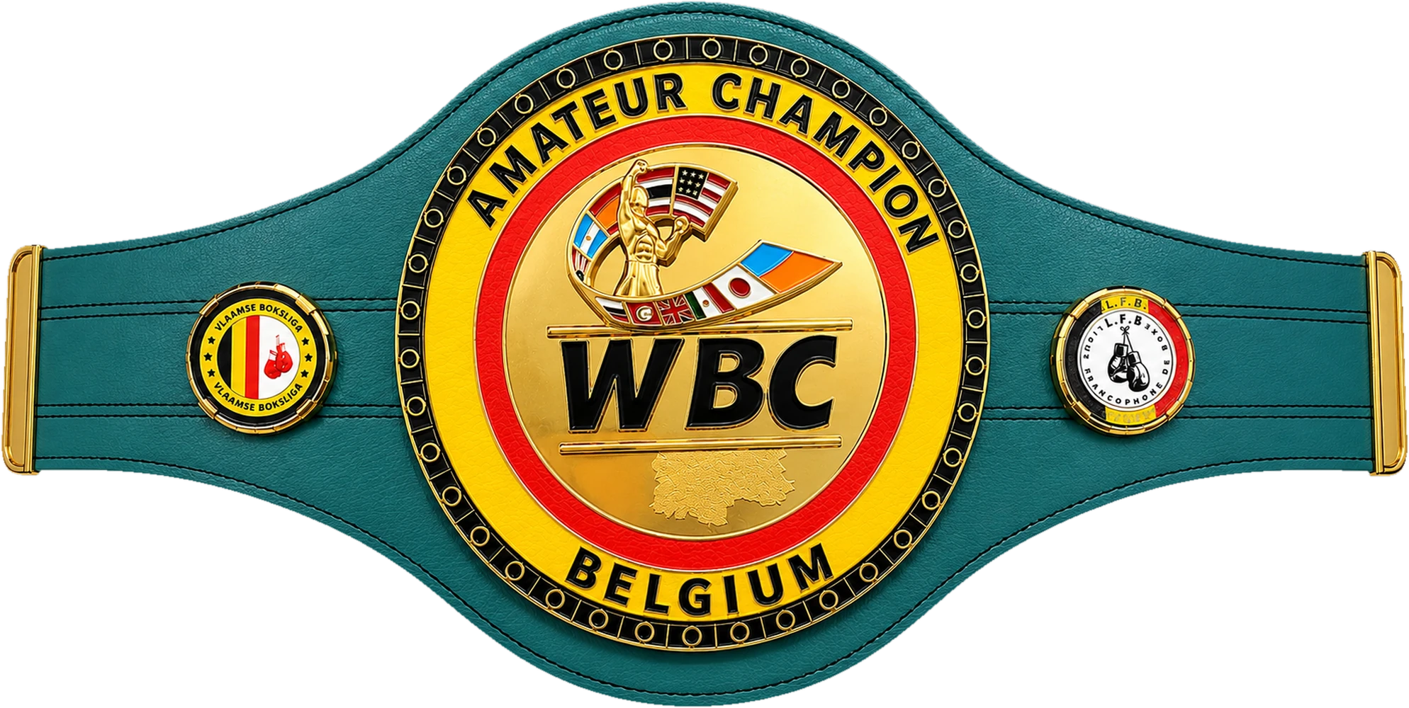 The WBC Amateur Champion Belgium belt